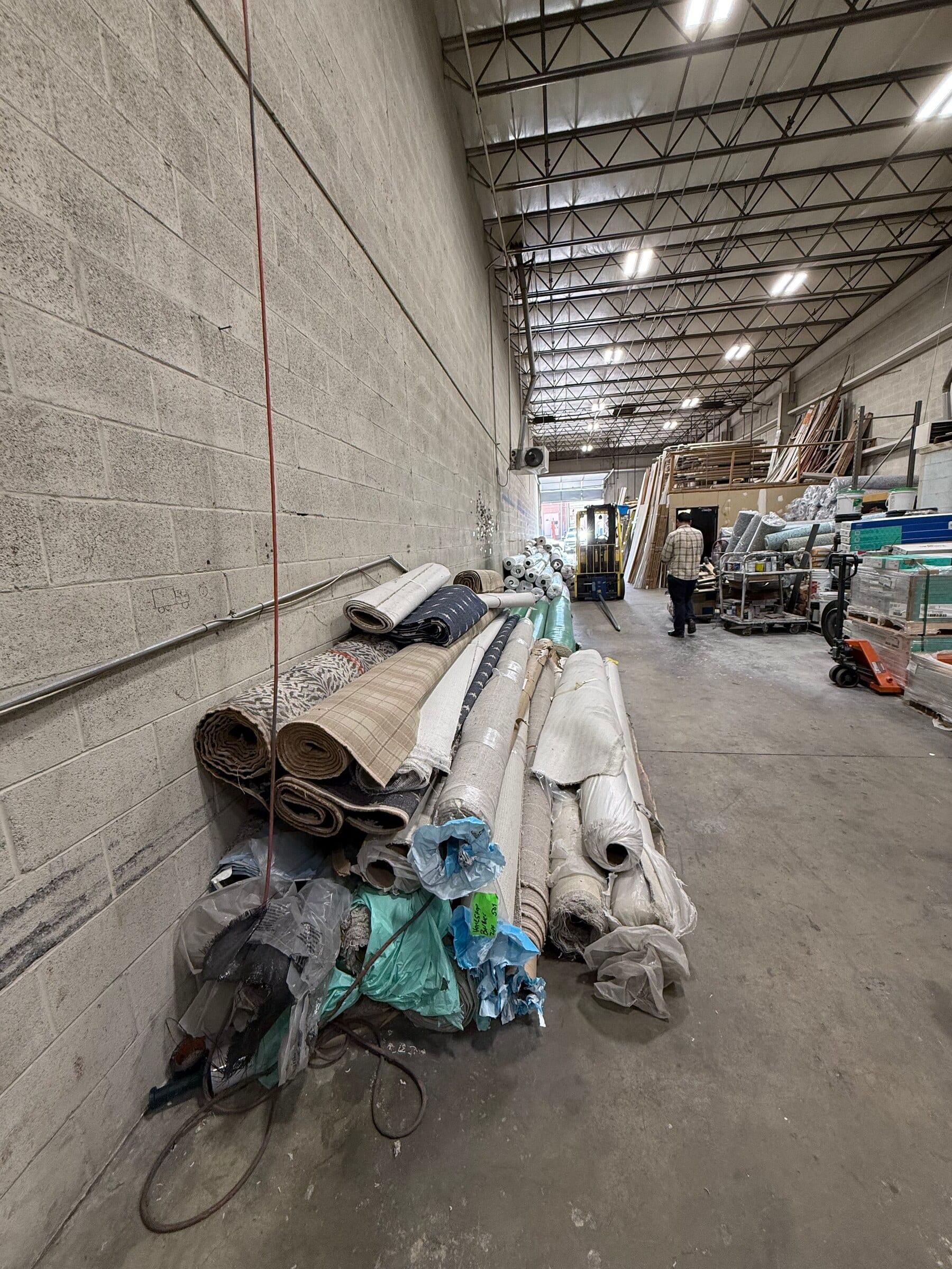 Gaithersburg warehouse interior