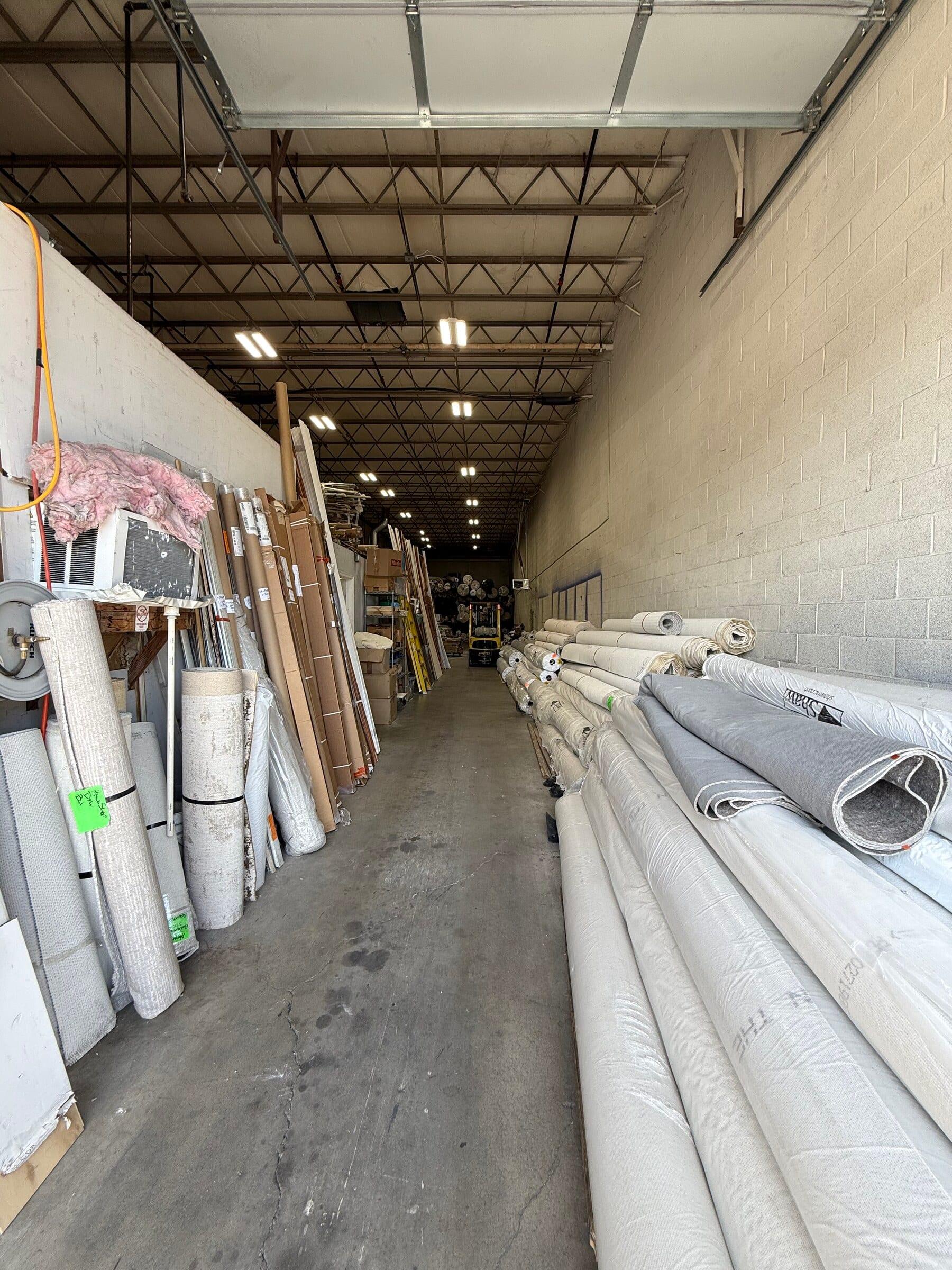 Gaithersburg warehouse interior
